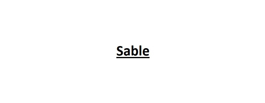 Sable