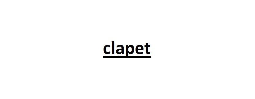 Clapet