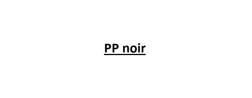 PP noir