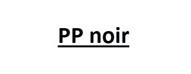 PP noir