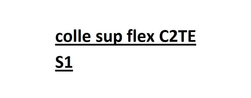 Colle Sup. Flex C2TE C1