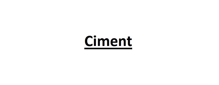 Ciment